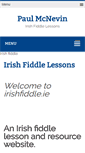 Mobile Screenshot of irishfiddle.ie